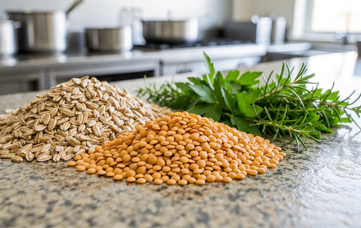 Frische gesunde Zutaten